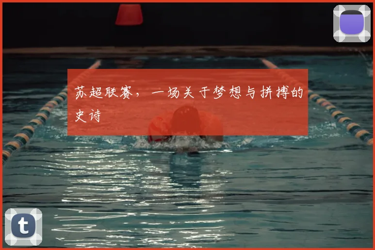 苏超联赛，一场关于梦想与拼搏的史诗